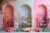 Fundo Fotográfico - Dia das Mães arco floral - CT9030