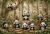 Fundo Fotográfico - Aline Martins - Panda - AM272
