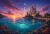 Fundo Fotográfico - Aline Martins - Castelo Disney - AM464