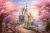 Fundo Fotográfico - Juliana Cadima - Castelo Disney JC3048