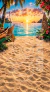 Fundo Fotográfico - Aline Martins - Moana - PRONTA ENTREGA
