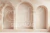 Fundo Fotográfico - Parede em Arco - CL6849
