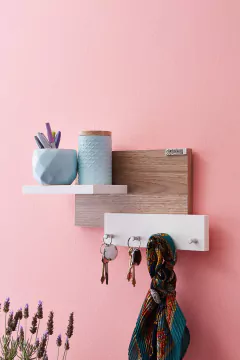 Portallaves MILÁN - Color Olmo Finlandés