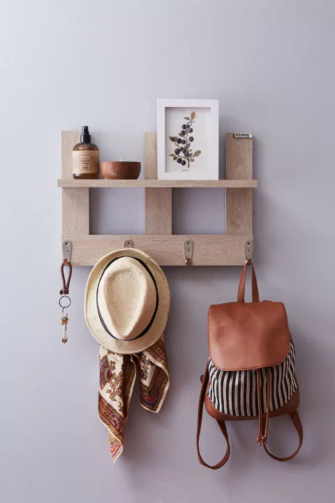 Perchero TOLEDO - Color Roble Escandinavo