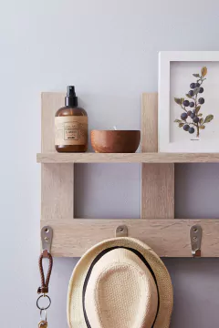 Perchero TOLEDO - Color Roble Escandinavo - comprar online