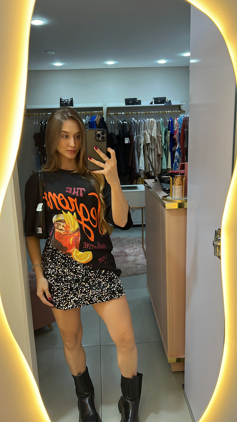 Short Saia Paetê