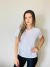 BLUSA BABY LOOK BRANCA - comprar online