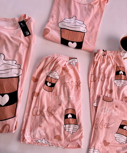 SET PIJAMA COMFY | 4 PIEZAS