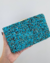 Clutch Azul tiffany em pedras