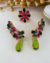 Conjunto Stella Ear cuff Verde Oliva / Verde Menta - comprar online