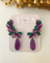 Brinco Stella Ear cuff Verde / Colorido / Roxo / Verde Oliva - loja online