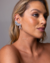 Conjunto Gisele Ear cuff em Pedraria Cristal - loja online