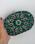 Clutch luxo em pedraria verde esmeralda - tytasemijoias