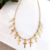 Choker Cruz Banhada a ouro 18k - comprar online