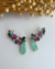 Imagem do Brinco Stella Ear cuff Verde / Colorido / Roxo / Verde Oliva