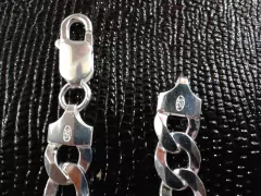 Pulseira Masculina Prata Italiana 925 3 E 1 Grossa 20cmx6 Mm - comprar online