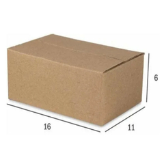 25 Unidades Caixa Papelão Sedex E Pac - 16x11x06