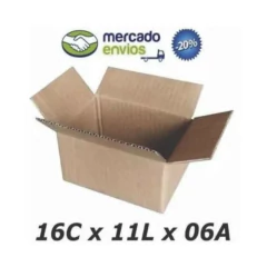 Imagem do 25 Caixas Embalagem Papelão Para Envios - Correios 16x11x6