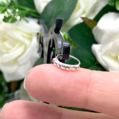 Piercing Nariz Orelha Zirconia Prata Legitima 925 - Lojas La&Ny