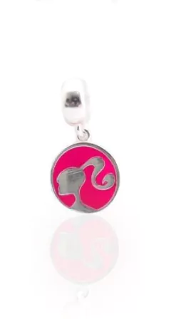 Berloque Charms Prata Maciça 925 Barbie