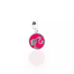 Berloque Charms Prata Maciça 925 Barbie - comprar online