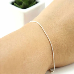 Pulseira Prata Legitima 925 Fina Rabo De Rato - comprar online