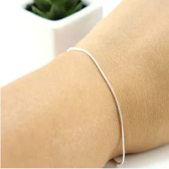 Pulseira Prata Legitima 925 Fina Rabo De Rato - comprar online