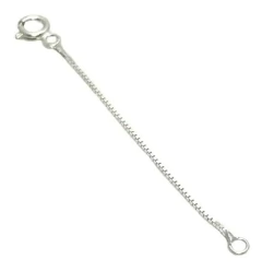 Extensor Veneziana Fecho Boia 10 Cm Prata Legitima 925