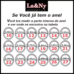 Imagem do Anel Duplo Coração Meia Alinça Prata Cravejado