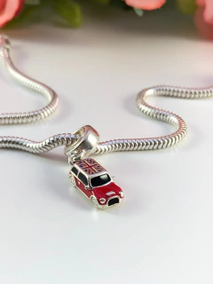 Promoção Berloque Chamrs Prata Maciça 925 Carrinho - Lojas La&Ny
