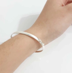 3 Pulseira Bracelete Prata Legítima 925 / 18 cm / prata na internet