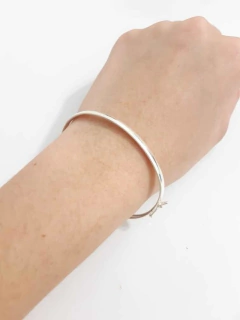 3 Pulseira Bracelete Prata Legítima 925 / 18 cm / prata - Lojas La&Ny