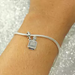 Berloque Charms Pendura Prata Legitima 925 Perfume - comprar online