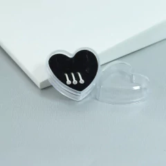 Piercing De Pressão Prata 925 Argola Cravejado Triplo - Lojas La&Ny