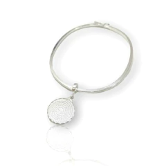 Bracelete C/ Berloque Pai Nosso Prata Legitima 925 - comprar online