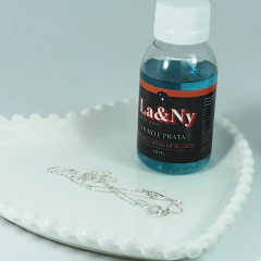 kit 10 Liquido Limpa Joias Prata La+Ny 35ml Limpeza Brilho - Lojas La&Ny
