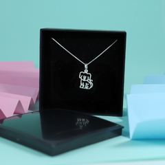 Corrente Veneziana Pingente Cachorrinho Pet Prata Original - loja online