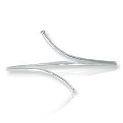 Bracelete Pulseira Prata Ajustavel Mininalista Delicado