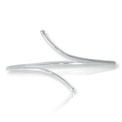 Bracelete Pulseira Prata Ajustavel Mininalista Delicado