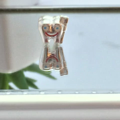 Berloque Charms Prata Maciça 925 Dente C/ Escova - comprar online