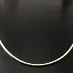 Corrente Colar Prata Maciça 925 Rabo Rato 80 Cm
