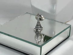 Berloque Charms Prata Maciça 925 Torre Eiffel Paris