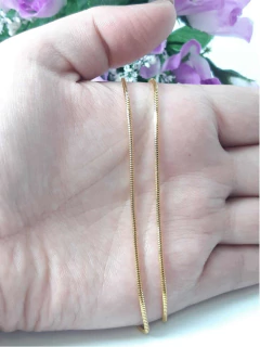 Promoção Corrente Colar Rabo Rato Folheado Ouro 18k - loja online