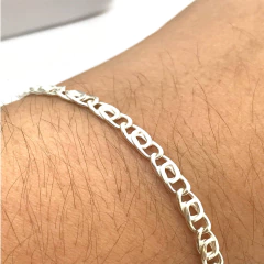 Pulseira Lacre De Latinha Tampa Latinha Prata Legitima 925