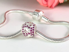 Berloque Charms Separador Prata 925 Mine Cravejado - Lojas La&Ny