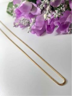 Promoção Corrente Colar Rabo Rato Folheado Ouro 18k na internet