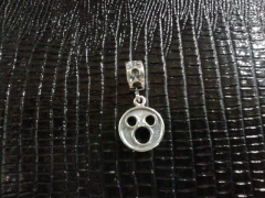 Berloque Charms P/ Pulseira Prata 925 Rosto Mickey - Lojas La&Ny