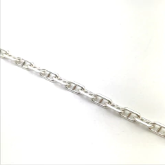 Pulseira Cadeado Trabalhado Prata Legitima 925