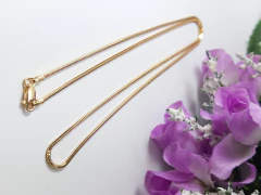 Promoção Corrente Colar Rabo Rato Folheado Ouro 18k - Lojas La&Ny