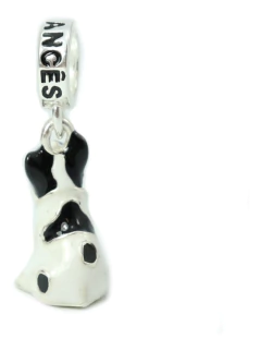 Berloque Prata Legitima 925 Cachorro Bull Dog Francês - comprar online